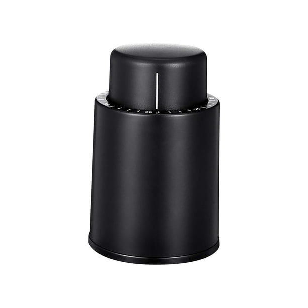 Xihbxyly En venta Tapón de vino con escala Tapón de botella al vacío Tapón de botella de vino