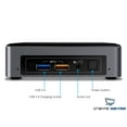 thumbnail image 2 of Intel NUC7i5BNK Mini PC, Intel Core i5-7260U 2.2GHz, 8GB DDR4, 512GB SSD, Wifi, BT 4.2, HDMI, Thunderbolt 3, 4k Support, Dual Monitor Capable, Windows 10 Pro, 2 of 6