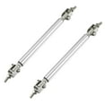 thumbnail image 1 of Unique Bargains 1pair 100mm 3.94' Splitter Support Rods Adjustable Front Bumper Lip Splitter Strut Rod Tie Bars for Car Silver Tone, 1 of 6