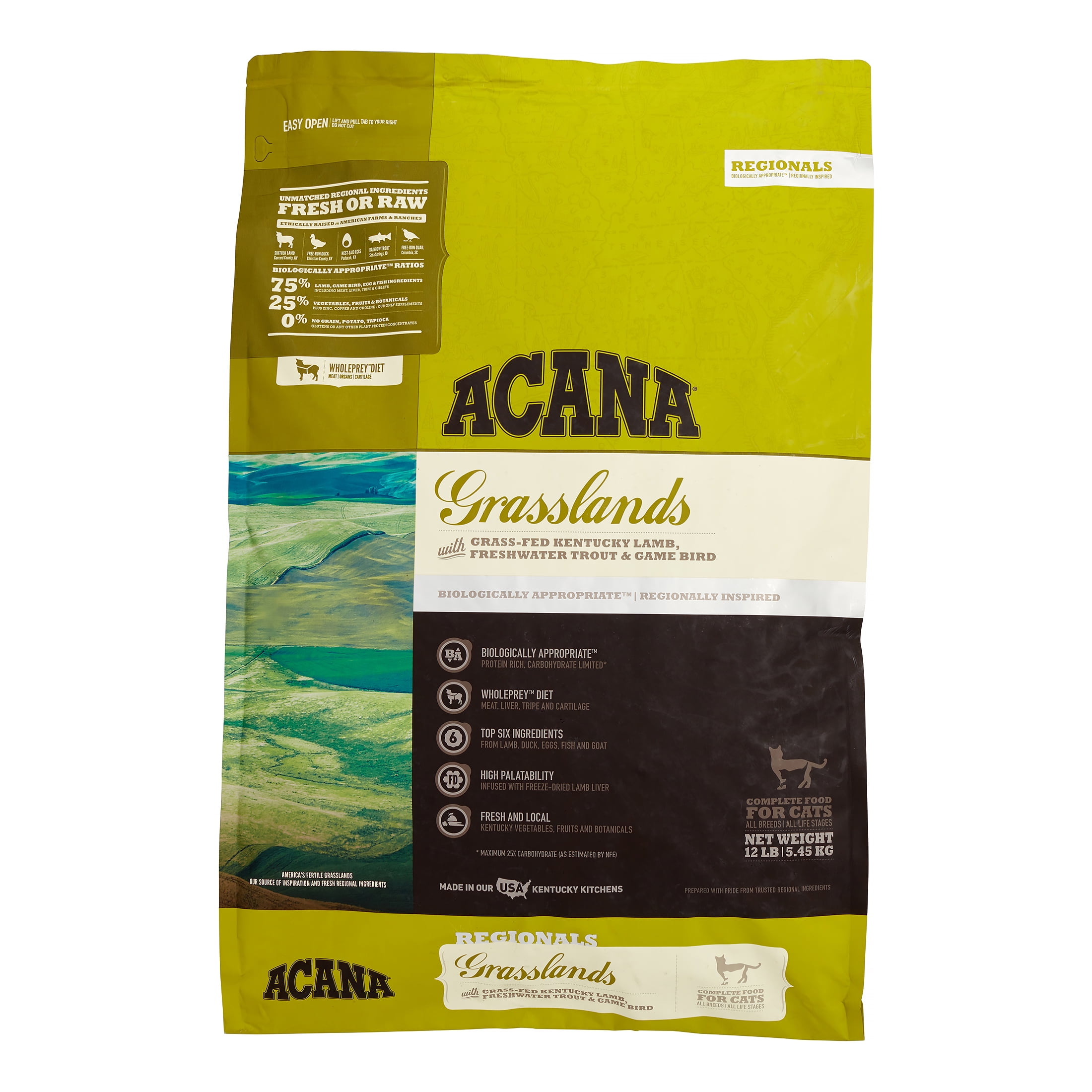 acana cat food grasslands