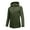 Army Green, variant on Active Cycling Rain Jacket Hooded Water Resistants Raincoat Windbreaker Casual Jacket for Outdoor Athletic Running Hiking Hooded