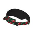 thumbnail image 2 of Sikiie Ladybugs In Love Sun Visor Hat Adjustable Velcro Golf Visor Sports Sunscreen Visor Hat for Outdoor Activities, 2 of 7