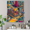 thumbnail image 4 of Qisvanset 12x16 Inch Vintage Asia Map Canvas Print Wall Art, 4 of 5