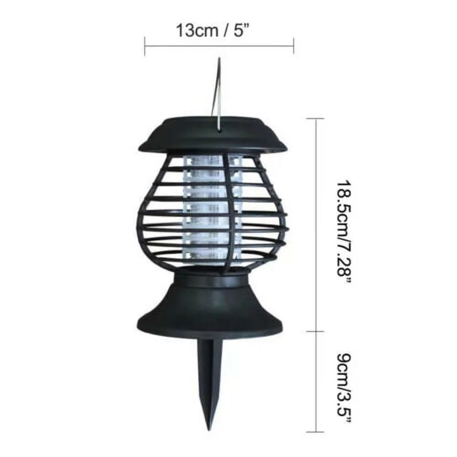 Solar Powered Mosquito Killers Light Insects Killing Hanging Lamp Garden Outdoor Solar Bug Light