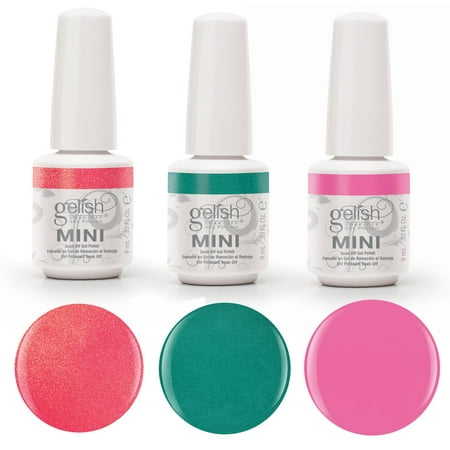 Gelish Neon Uv Led Soak Off Gel Nail Polish 3 Pack Street Beat Gelish Neon Uv Led Soak Off Gel Nail Polish 3 Pack Street Beat