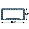 thumbnail image 4 of Hidden Temple Blue Barracudas License Plate Tag Frame, 4 of 4