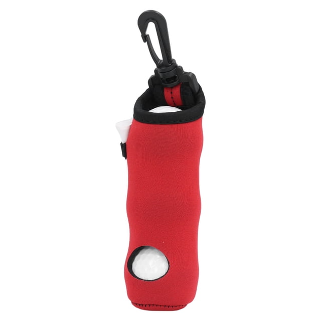 Bolsa De Transporte Pequeña De Neopreno Con Gancho Giratorio, 3 Pelotas, 3 Tees, Solución De Almacenamiento Portátil Con Diseño Confiable