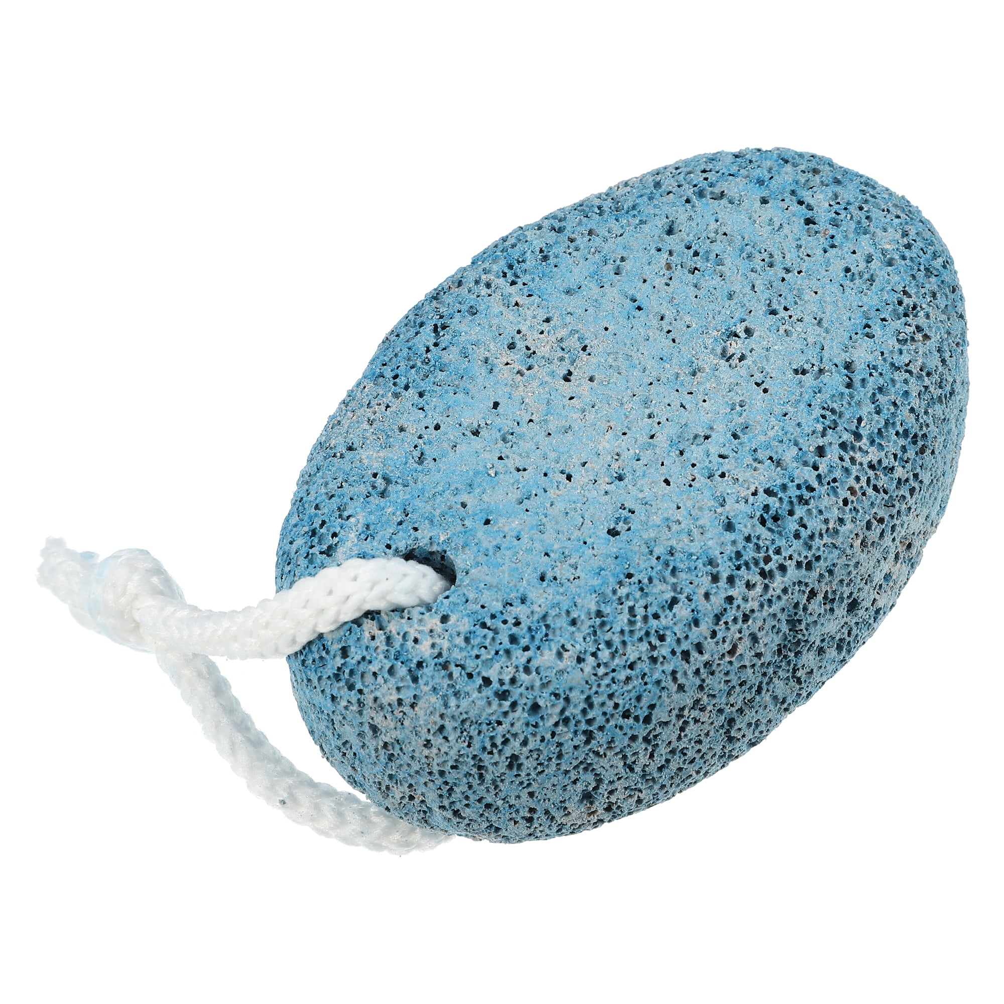 Unique Bargains 2 Pcs Foot Care Exfoliating Scrub Stone Pumice Stone Foot File Blue