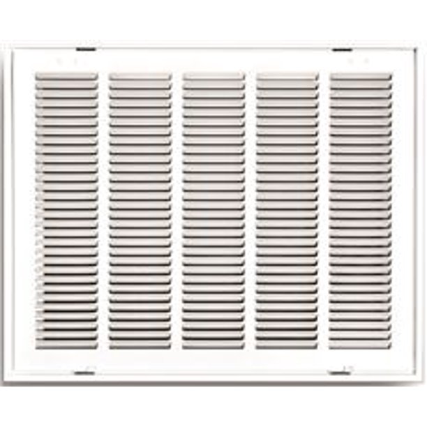 TRUAIRE STAMPED RETURN AIR FILTER GRILLE, HINGED, 20 IN. X 16 IN