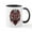 White/Black Inside, variant on CafePress - Wolf Tattoo Style Haida Art Mugs - 11 oz Ceramic Mug - Novelty Coffee Tea Cup