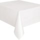 thumbnail image 1 of Unique Party - Mantel para Fiesta Diseño Rectangular de Plástico (Blanco), 1 of 2