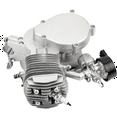 thumbnail image 3 of 80CC 2-Stroke Single Cylinder Gasoline Engine RTR Silver Mini Motor for Beach Bike Motorcycle Bicycle Modification, 3 of 6