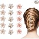 thumbnail image 1 of 15 mini pinzas de garra de diamante, lindas horquillas de flores, pequeñas horquillas creativas, accesorios para el cabello, pinzas artificiales dulces, accesorios para el cabello para niñas, 1 of 5