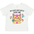 thumbnail image 3 of Inktastic My Aunt and Uncle Love Me with Cute Kitten and Flowers Boys or Girls Toddler T-Shirt, 3 of 5