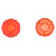 thumbnail image 2 of 2 piezas de accesorios para pedales de efectos de guitarra con forma de uña del pie. rojo, 2 of 8