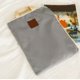 thumbnail image 1 of Bolsa organizadora de documentos A4, bolsa de mano, bolsa de transporte, impermeable, espaciosa, para hombres y mujeres (gris oscuro), 1 of 4