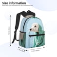 thumbnail image 2 of Balery Dog Wrapped in Towel Mochila para Mujeres y Hombres, Mochila Ligera Casual para Viajes, Mochila Clásica Básica para la Universidad, 2 of 6