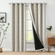 thumbnail image 1 of Cortinas Jinchan estilo boho con oscurecimiento del 95% y longitud de 274 cm, 2 paneles, 1 of 7