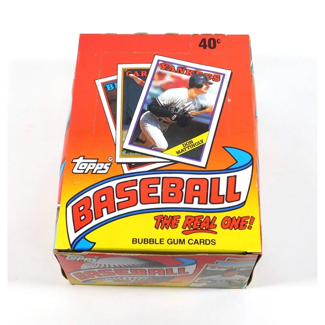 Cajas de tarjetas de béisbol Topps 1988, 36 sobres, nuevo