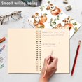 thumbnail image 5 of Haosy Watercolor Dog Leaf Apple Notebooks 1-subject Journal 60 Sheets A5 College Ruled Paper Detachable Ring 8.3"x5.7", 5 of 8