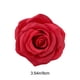 thumbnail image 3 of Rosa De Seda 1 pieza de rosas artificiales de seda multicolor para ramos de boda y arreglos florales (rojas) JASKFLY, 3 of 9
