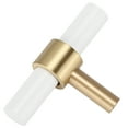thumbnail image 4 of Accessoire de Remplacement pour Poignée de Tiroir Tiroir Armoire Boutons (Blanc), 4 of 14