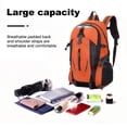 thumbnail image 4 of Soidarity Mochilas impermeables 36-55L de gran capacidad para deportes al aire libre, mochilas para escalar, mochilas portátiles para senderismo y pesca Ropa Deportiva, Zapatos Naranja Soidarity OD003528-04, 4 of 6