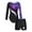 Starry Black, variant on YiZYiF Kids Girls Long Sleeves Gymnastics Leotard with Athletic Shorts Dance Suit Colorful Activewear Leopard 8