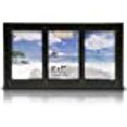 thumbnail image 3 of Klikel 3 Photo Collage Solid Black Wood Picture Frame - 3 Opening 5 X 7 Picture Slots, 3 of 10