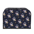 thumbnail image 2 of Xecao Astronaut Surfing Print 4 Slice Toaster Cover with Pockets, Small Appliance Cover, Dust and Fingerprint Protection, Machine Washable, 2 of 7