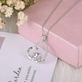 thumbnail image 6 of Mom Elephants Necklace for Women, Always In My Heart Necklace Jewelry Gifts for Women Mom Mama Nana, 6 of 6