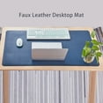 thumbnail image 3 of Leather Desk Pad, Waterproof Office Desk Mat, PU Mouse Pad, Desk Cover Protector, Desk Writing Mat for Office/Home/Work/Cubicle,24x12, 3 of 8