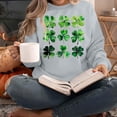 thumbnail image 6 of UAMVSH St. Patrick's Day Sweatshirt for Women Graphic Print Casual Pullover Tops Trendy Long Sleeve Crew Neck Shirts Festival Outfits, 6 of 6