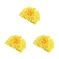 thumbnail image 1 of maskred Swim In Style And Durability Female S Swimming Cap For Amusement Park Buckle Yellow 3Set, 1 of 6