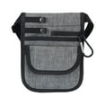 thumbnail image 2 of Riñonera de enfermera, bolsa organizadora, cinturón de herramientas, bolsa de cadera para trabajo con cinta Gris Zulema Paquete de Enfermería, 2 of 8