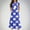 Blue, variant on AJTQTH High Waist Sundress for Girls Stylish Polka Dots Tunic Pockets Princess Dress Round Neck Flutter Sleeve Flowy Maxi Dress Light Blue 12 Years
