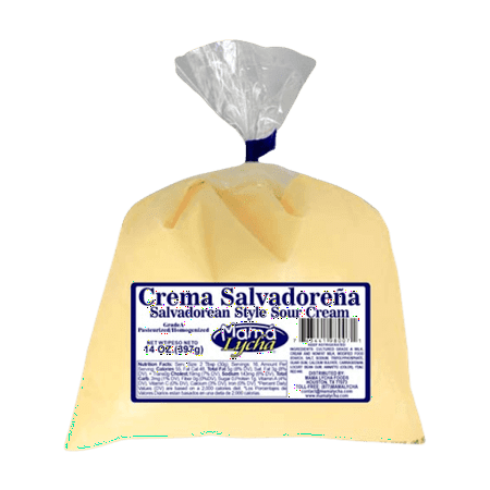 M. Lycha Crema Salvadoreña (bolsa) 12/14 oz.