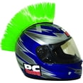 thumbnail image 4 of PC Racing Helmet Mohawk - Green Peel & Stick Hook-and-Loop Helmet Accessory, Universal Fit (PCHMGREEN), 4 of 4