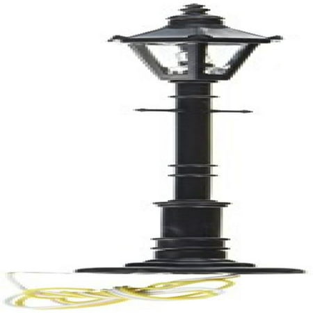 O Old Time Gas Lamp Post, Frosted/Gray (3) by Model Power