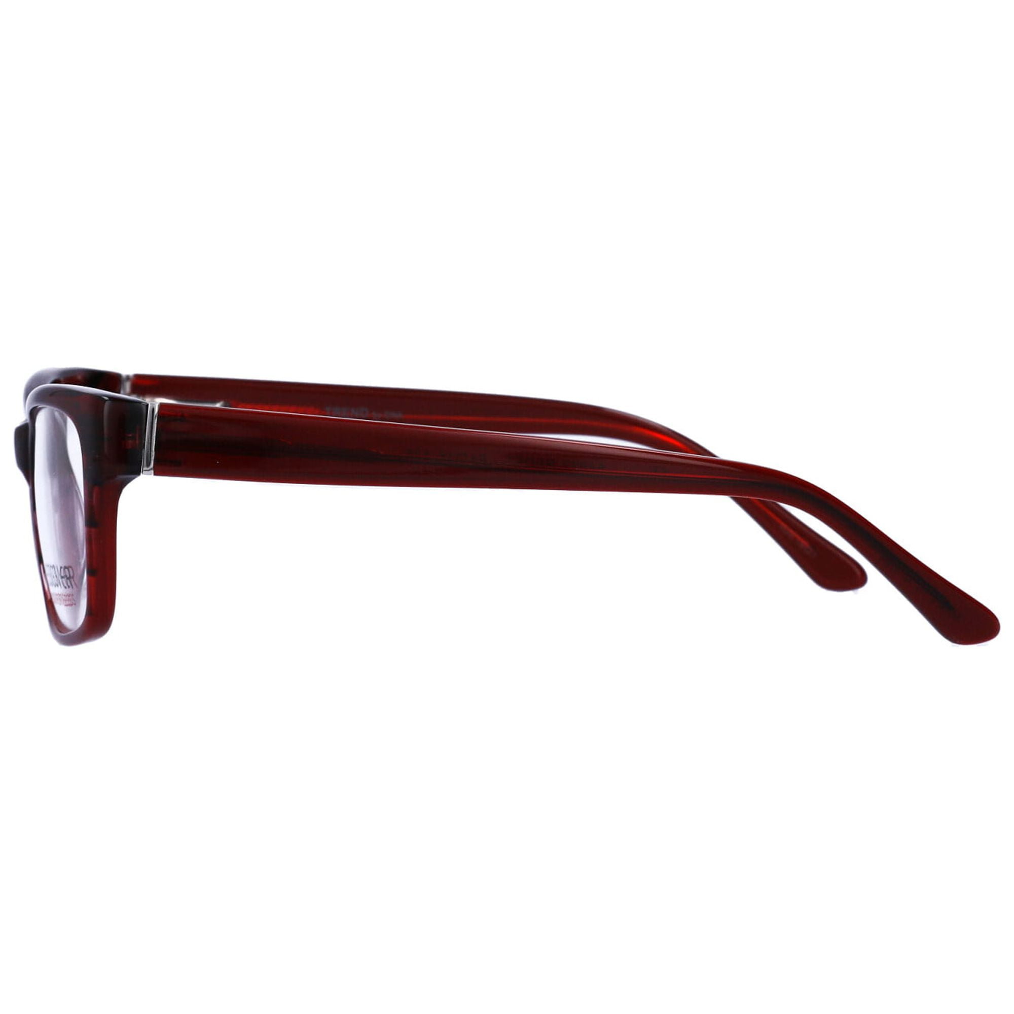 Trend By Dna Women's Rx'able Eyeglasses, A4022, Red Stripe, 54-15-135