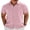 Pink, variant on COOFANDY Men's Short Sleeve Button Down Shirt Casual Beach Summer Outfit