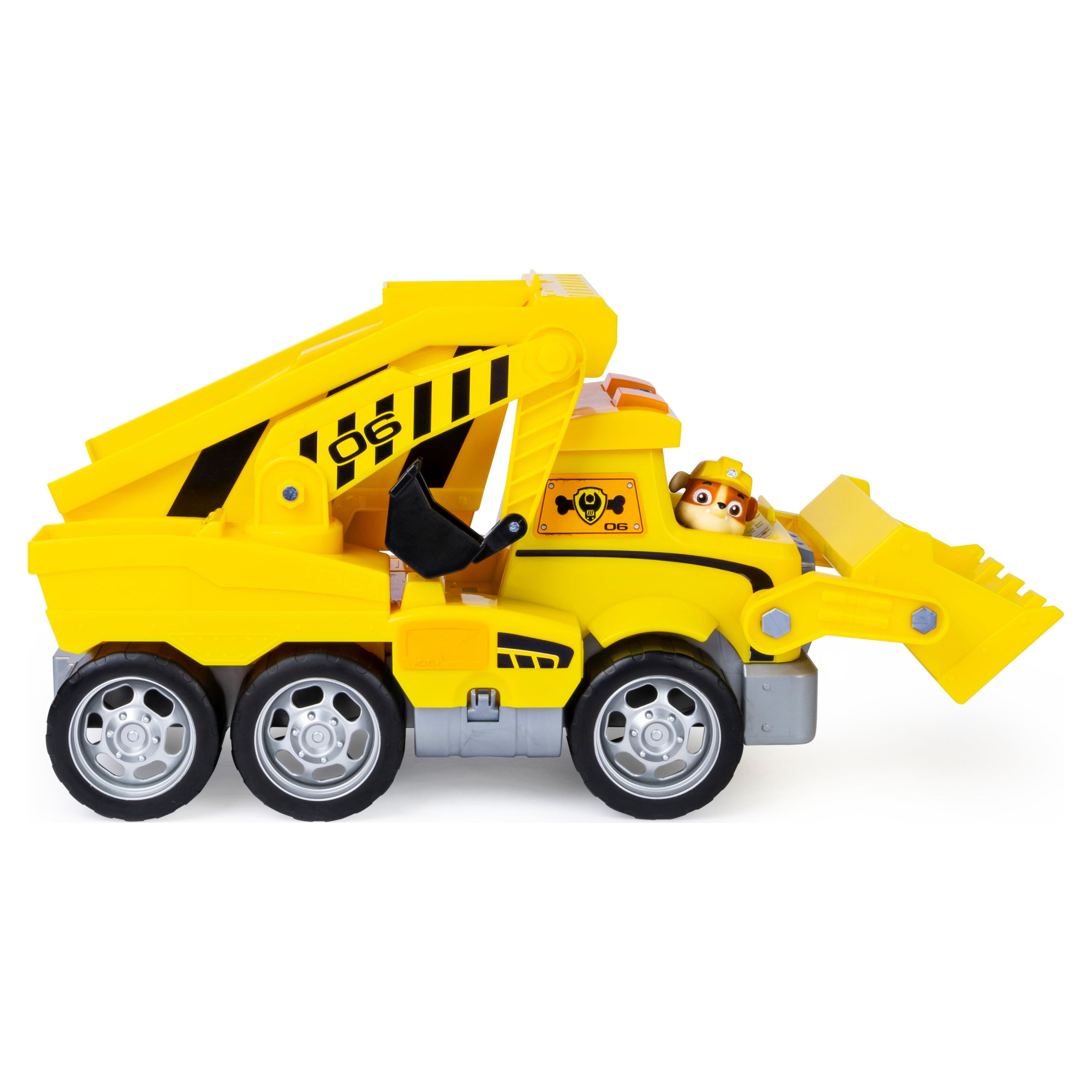 PAW Patrol, Rubble's Construction Truck with Mini Vehicle and Figure, For Ages 3 and up - image 4 of 8