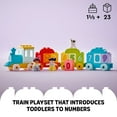 thumbnail image 5 of LEGO DUPLO My First Number Train 10954 Fine Motor Skills Toy with Bricks for Learning Numbers, Preschool Educational Toys for 1.5 - 3 Year Old Toddlers, Girls & Boys, Early Development Activity Set, 5 of 10