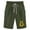 Army Green, variant on Women Summer Boho Palazzo Pants Cropped Floral Print Drawstring High Waist Straight Leg Wide Leg Beach Cropped Lounge Pants Casual Trousers