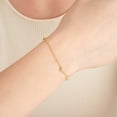 thumbnail image 2 of Forever Facets 1/4 CT TW Lab Grown Diamond 18K Gold over Sterling Silver Bracelet, Adult Female, 2 of 7