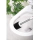 thumbnail image 4 of 1 Pack Toilet Brush With Drainage Holder Set,with Stainless Steel Handle, 4 of 5