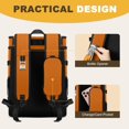 thumbnail image 6 of Cooler Backpack - 40 Cans Insulated Backpack Cooler for Men & Women, Portable 2 Leak Proof Compartments Coolers Bag for Picnic, Lunch, Hiking, BBQ Camping and Beach, 6 of 14
