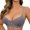 Gray, variant on Women's Push Up Bra Multi Colored Bow Lace Small Push Up Bra ,(36,Green)