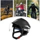 thumbnail image 4 of Motorcycle Helmet, Double Visor, Adjustable, UV Protection, HardShell, 21.2524.01inches Schwarz, 4 of 5
