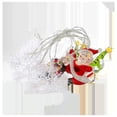 thumbnail image 2 of Xihbxyly Guirnalda de Luces Led de Papá Noel, Decoración de Cortina con Copos de Nieve, Funciona con Pilas, Fácil de Colgar, Luz Cálida para Fiestas de Navidad, Bodas y Decoración Del Hogar, 2 M de L, 2 of 4
